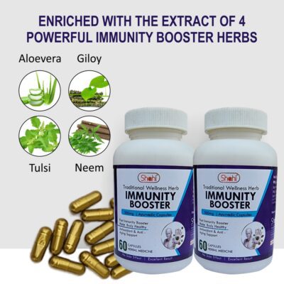 Shahi Immunity Booster Capsules Shahi Immunity Booster Capsules 60 Cap. (Pack of 2)