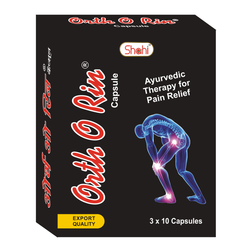 Orth O Rin Your Ayurvedic Solution for Pain Management