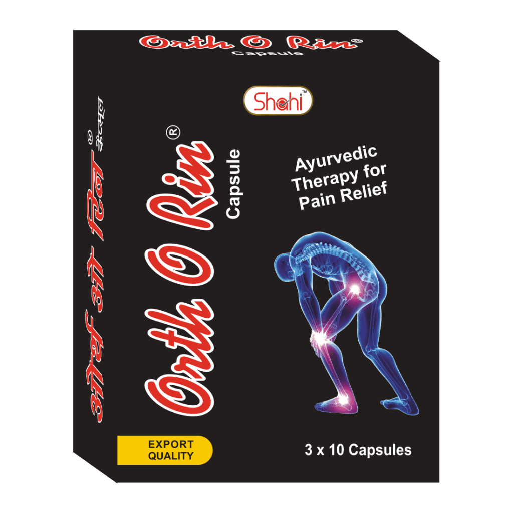Orth O Rin Your Ayurvedic Solution for Pain Management