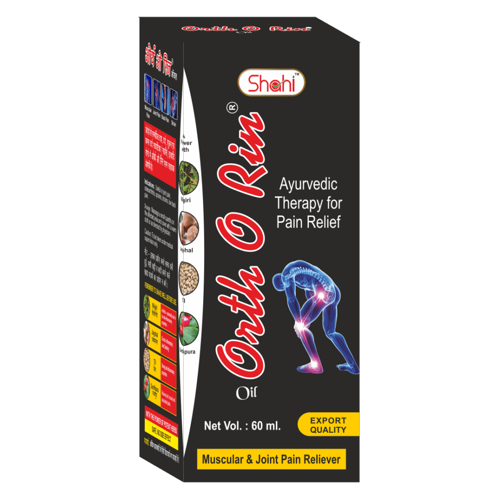 Orth O Rin Your Ayurvedic Solution for Pain Management
