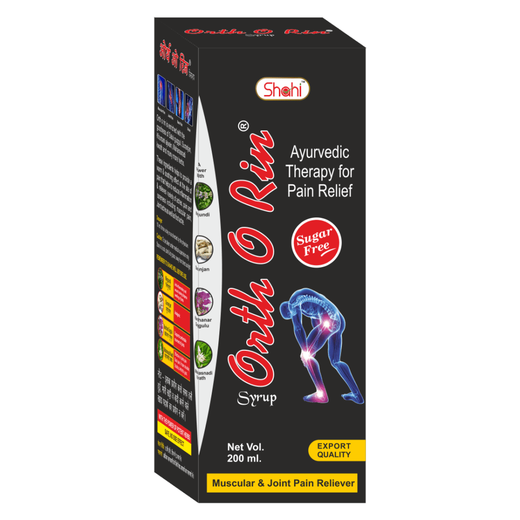 Orth O Rin Your Ayurvedic Solution for Pain Management